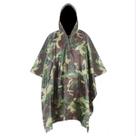 Capa De Chuva Tipo Poncho Impermeável Adulto 3 Em 1 Para Pesca Camping Caça e Atividades ao Ar livre