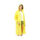 Capa De Chuva Unissex Impermeável Com Capuz Longo, Poncho Reforçado Para Caminhadas, Ciclismo E