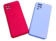Capa de cilicone aveludado para celular Samsung a 12