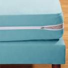 Capa De colchão Solteiro Com Zíper Em Malha Gel