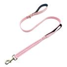 Capa de coleira para cães Geny Heavy Duty, alça acolchoada, nylon, rosa, 4 pés Capa de coleira para cães Geny Heavy Duty, alça acolchoada, nylon, rosa, 4 pés