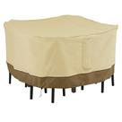 Capa de conjunto de mesa e cadeira de bar Patio, acessórios clássicos, varanda