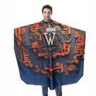 Capa De Corte Barbeiro Wmark Cabeleireiro Personalizada Capa De Corte Nylon Adulto com Fecho Americano Personalizada Capa De Corte Barbeiro Wmark Cabeleireiro Personalizada Capa De Corte Nylon Adulto com Fecho Americano Personalizada