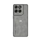 Capa De Couro De Pele De Carneiro Para Motorola Signature G77 G86 G85 Edge 70 Fusion À Prova De