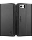 Capa de Couro Genuíno SHIELDON para iPhone SE (2022/2020), 8 e 7 - Com Suporte para Cartão