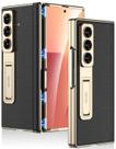 Capa de couro Miimall para Samsung Galaxy Z Fold 7 com suporte
