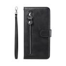 Capa De Couro Para Celular RedMi Note 7 8 9 10 11 12 13 14 pro plus 5G Com Zíper, Slot Para Cartão E