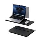 Capa De Couro Para Laptop De 13-14 E 15-16 Polegadas Com Suporte, Bolsa Multifuncional Para Macbook