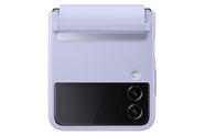Capa de Couro Roxa com Aba para Samsung Galaxy Z Flip4