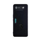 Capa De Couro Têxtil Para Asus ROG Phone 7 6, Capa Protetora De TPU Macio Com Parte Traseira De PC