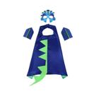 Capa De Dinossauro Infantil Com Máscara E Cauda Para Festa De Halloween, Fantasia Cosplay Para