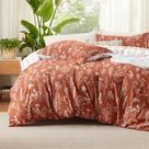 Capa de Edredom Bedsure Queen Size - Reversível Terracota Capa de Edredom Bedsure Queen Size - Reversível Terracota