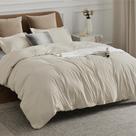 Capa de edredom Bedsure Queen Size Soft Dupla Escovada de Poliéster