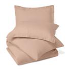 Capa De Edredom Queen 400 Fios Microfibra + Fronhas DUVET Cor: Rosa Antigo