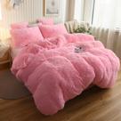 Capa de edredon XeGE Plush Shaggy Luxury Ultra Soft Crystal King