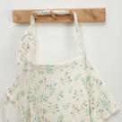 Capa de enfermagem Blissful Diary Muslin Cotton Botanical Leaf