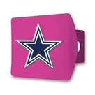 Capa de engate FANMATS 43372 NFL Dallas Cowboys Pink Metal