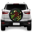 Capa De Estepe Doblo Ecosport Spin ActCrossfox 2001 a 2018 Macaco Na Floresta Com Cadeado - Splody