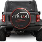 Capa de Estepe Personalizada Pneu aro 17 Exclusiva para Pajero TR4 4WD CN317- Lorben
