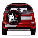 Capa De Estepe Pneu Aircross Capa I Love My Dog Cadeado*