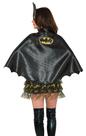 Capa de Fantasia Batgirl Rubies - Tamanho Único + Kit de Maquiagem Harley Quinn