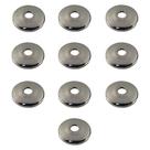 Capa de flange para canopla Miiflex 1/2" aço, kit com 10 unidades Capa de flange para canopla Miiflex 1/2" aço, kit com 10 unidades