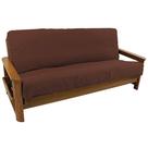 Capa de futon Blazing Needles Solid Twill em tamanho real