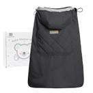 Capa de inverno para carrinho de bebê Bebamour Universal Dark Grey