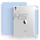 Capa de iPad 10 ª Geração 2022 10.9" A2696 A2757 Capinha Protetora C/ Fundo Transparente Fosco Case c Espaço p Caneta Anti Risco Anti Queda/ Impacto