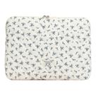 Capa de laptop fofa BBIQI de 13-15,6 polegadas acolchoada floral