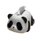 Capa de lenços de cerâmica Cute Panda Design 19x14,5x10cm Capa de lenços de cerâmica Cute Panda Design 19x14,5x10cm
