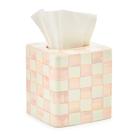 Capa de lenços MACKENZIE-CHILDS Boutique Square Pink Rosy Check