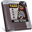 Capa de lona TICONN Heavy Duty à prova d'água resistente a UV 10 mil