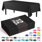 Capa de mesa Exquisite Premium Black 137 cm x 274 cm (pacote com 12)