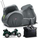 Capa de motocicleta LI LIBZAKI Heavy Duty 600D à prova d'água