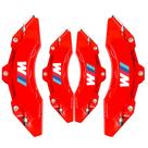 Capa de Pinça de Freio BMW Vermelho kit c/ 4 unid