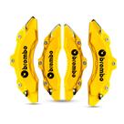 Capa de pinça de freio Brembo Amarelo kit c/ 4 unid