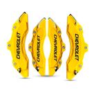 Capa de pinça de freio Chevrolet amarelo kit c/ 4 unid