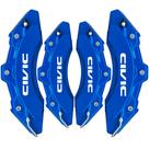 Capa de Pinça de Freio Civic Azul kit c/ 4 unid