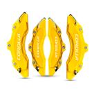 Capa de pinça de freio corolla amarelo kit c/ 4 unid