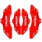 Capa de Pinça de Freio Cruze Vermelho kit c/ 4 unid Capa de Pinça de Freio Cruze Vermelho kit c/ 4 unid