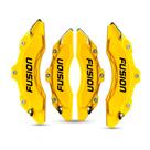 Capa de pinça de freio Fusion Amarelo kit c/ 4 unid
