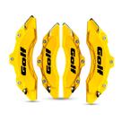 Capa de pinça de freio GOLF amarelo kit c/ 4 unid