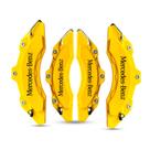 Capa de Pinça de Freio Mercedes-Benz Amarelo c/ 4 unid Capa de Pinça de Freio Mercedes-Benz Amarelo c/ 4 unid