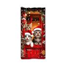 Capa De Porta De Natal Para Gatos Com Design De Boneco De Neve E Gatinho, Número De Casa 2D Para