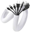 Capa de proteção para cabos AGPTEK 2m Cord Management Wire Organizer Capa de proteção para cabos AGPTEK 2m Cord Management Wire Organizer