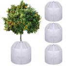 Capa de Proteção para Vasos de Plantas no Inverno YEXEXINM 45x50 cm Kit com 4