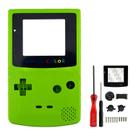 Capa de reposição Full Housing Shell para Nintendo GBC Green Capa de reposição Full Housing Shell para Nintendo GBC Green