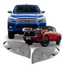 Capa de Retrovisor Cromada Toyota Hilux SW4 2016 a 2025