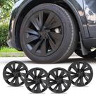 Capa de Roda Preta Fosca 19" Klutchtech para Tesla Model Y 2025-26